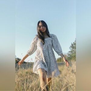 NWT Rails Pippa Cotton spring prairie peasant mini dress
Size M